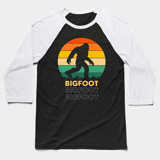 bigfoot Baseball T-Shirt by mmpower